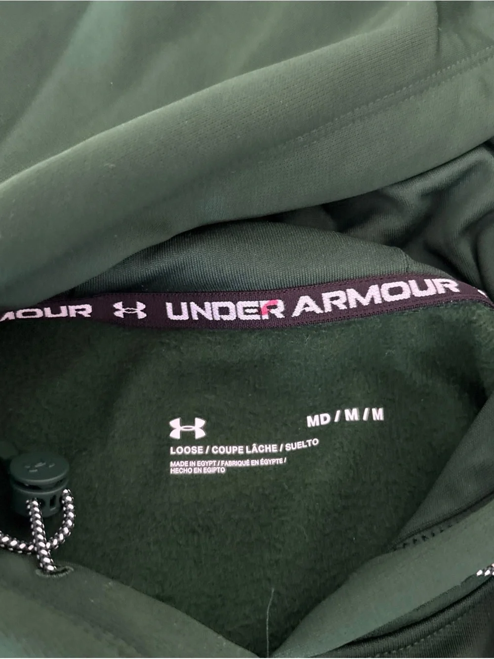 Under Armour Loyola Greyhounds Dark Green Hoodie